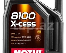 Motul 8100 X-CESS 5W30 4Lt mühərrik yağı