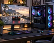 iComp Helix Gaming PC Ryzen 5 7500F RTX 5050