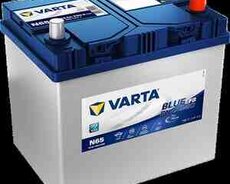 Akkumulyator VARTA Blue Dynamic EFB N65 65 Ah R+ 650 A