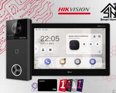 Hikvision 4MP 10 düym domofon dəsti DS-KH9510-WTE1 + DS-KV6114-WBE1