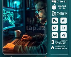 Kompüterlərə Windows Əməliyyat Sisteminin və Microsoft Office Proqramlarının Quraşdırılması