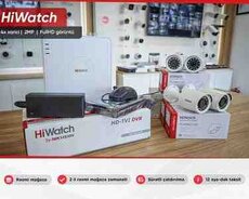 Videomüşahidə dəsti HiWatch 4x xarici