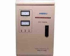 Tənzimləyici ANDELİ SVC-15KVA 110-250V