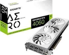 GIGABYTE GeForce RTX 4060 AERO OC 8G Graphics Card, 3X WINDFORCE Fans