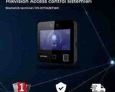 HİKVİSİON DS-K1T343EFWX Biometrik terminal