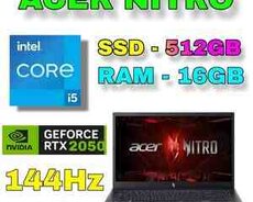 Noutbuk Acer Nitro V15 I5 13 Gen RTX 2050 Gaming