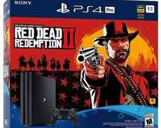 Sony PlayStation 4 Pro 1TB RDR 2 bundle