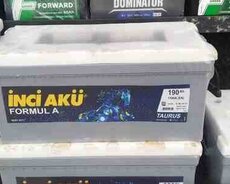 Akkumulyator İnci akü 12 v 190 ah