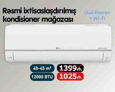 Kondisioner LG 112 CFH 12000 BTU Dual İnterver