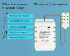 Temperatur və rütubət sensorlu ağıllı açar