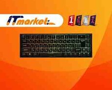 2E GAMING KG360 RGB 68key BTUSB Black Ukr, 2E-KG360UBK