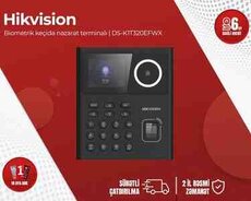 Keçidə nəzarət terminalı Hikvision DS-K1T320EFWX