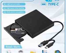 Xarici DVD Rom writer Usb typec