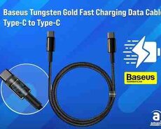 Baseus Tungsten Gold Fast Charging Data Cable Type-C to Type-C CATWJ-01