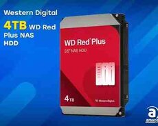 HDD Western Digital 4TB WD Red Plus NAS Internal WD40EFPX