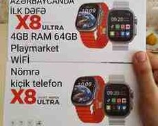 Smart saat X8 ultra