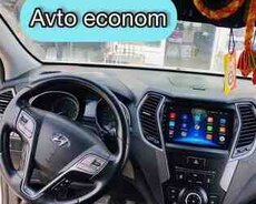 Hyundai Santafe android monitoru