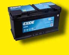 Akkumulyator Exide agm 12 volt 6 st 850 a( en)