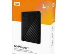 HDD WD 4TB My Passport Portable External