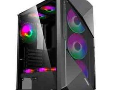 Gamemax PC Case Gaming Revolt Mid Tower With 4 Fans ARGB