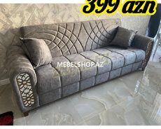 ideal tək divan boz divan acilan divan