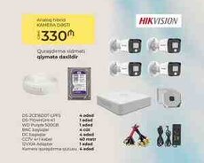 Hikvision 2MP Hibrid Kamera Dəsti