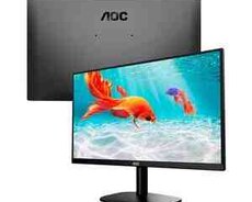 Monitor AOC 22B2HM Flicker Free 1920  1080 (FHD) Ultra Slimonitor VESA MountHDMI VGA 21.5 inch