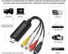 USB video və audio konverter Capture Card