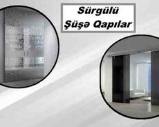 Sürgülü şüşə qapıların sifarişi