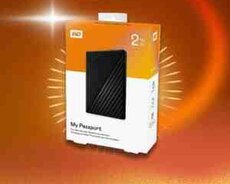 Xarici sərt disk Western Digital My Passport 2TB USB 3.0 (WDBYVG0020BBK-WESN)