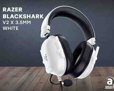 Qulaqlıq Razer Blackshark V2 X 3.5mm White Headset