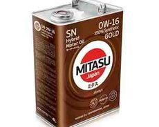 Mühərrik yağı Mitasu Gold SN HYBRID 0W-16 1L