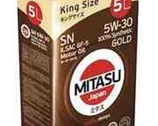 Mühərrik yağı Mitasu Gold SN 5W-30 5L