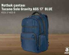 Notbuk çantası Tucano Sole Gravity AGS 17 BLUE KSOL17-AGS-B