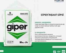 Giper inşaat gipsi