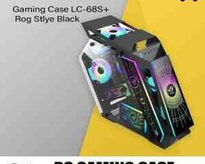 Gaming Case LC-68S+ Rog Stlye Black