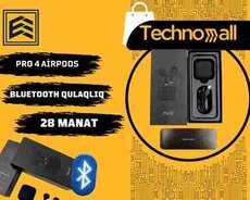 Pro 4 AirPods Bluetooth qulaqlıq