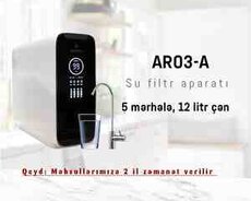 Su filteri Aquatech ARO3-A (Pompalı 5 aşamalı 3,2 Tank)