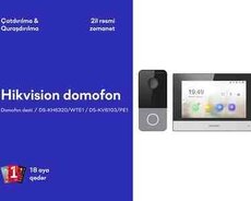 Hikvision IP domofon seti - DS-KH6320WTE1  DS-KV6103PE1(B)