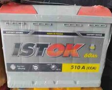 İstok akkumulyatoru 12 volt 6 st caca