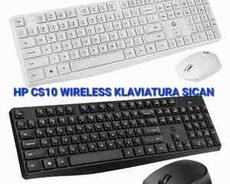 Simsiz klaviatura və siçan dəsti HP cs10