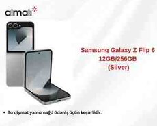 Samsung Galaxy Z Flip 6 Silver Shadow 256GB12GB