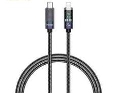 Recci Cable 27w Tyoe c To light lcd