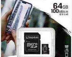 Kingston MicroSD 2x64GB 100MB