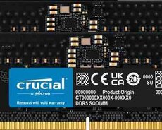 RAM Crucial 16GB DDR5 4800MHz SODIMM