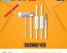 Celebrat G10 Heavy Bass qulaqlıq (Stereo Headset)