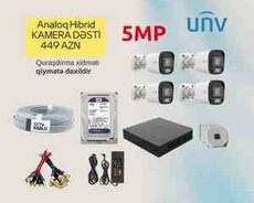 5MP Hibrid Kamera Dəsti UNV