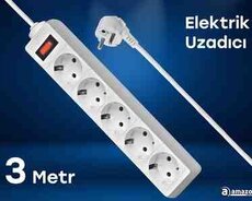 Elektrik uzadıcı Surge protector Defender