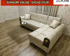 Künc divan sifarişlə hazırlanır 