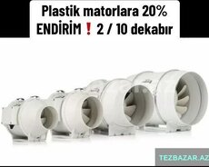 Havalandırma üçün Plastik Motor